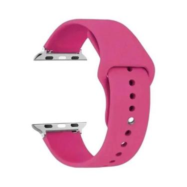 Imagem de Pulseira De Silicone Para Apple Watch Série 7 6 5 4 3 SE 8 Ultra 38mm 
