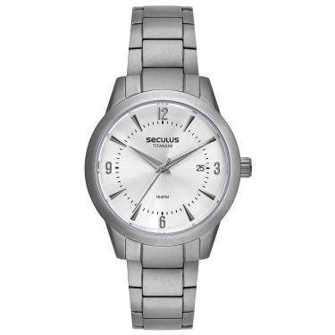 Imagem de Relógio Seculus Masculino 44250G0SVNT1 Titânio