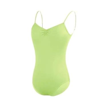 Imagem de Camisola De Ballet Com Alças Ajustáveis Para Mulheres, Leotardos Sem M