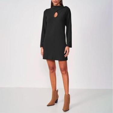 Imagem de Vestido Curto Colcci Manga Longa Feminino-Feminino