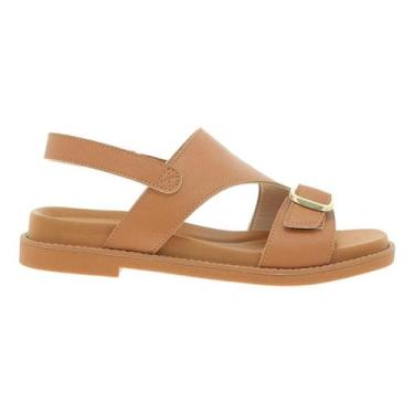 Imagem de Sandália Modare Feminina Rasteira Fivela Ultra Conforto Original -, Ca
