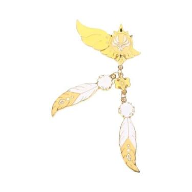 Imagem de Pins De Esmalte Tartaglia Keqing Klee Anime Genshin Impact, Broche De 