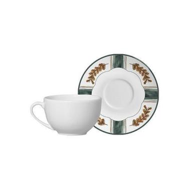 Imagem de Conjunto Com 6 Xícaras De Chá Com Pires Coup Braciera 250Ml - Alleanza