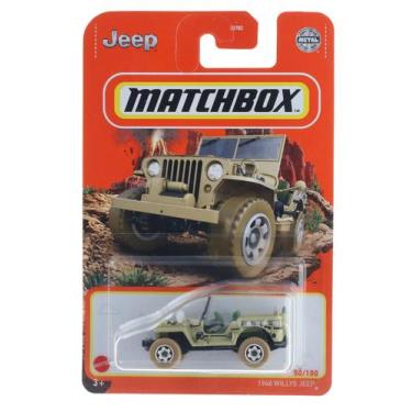 Imagem de Veículo de Brinquedo Hot Wheels 1948 Willys Tan Matchbox