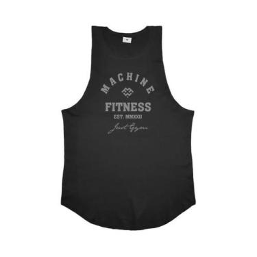 Imagem de Camiseta Sem Mangas De Algodão Masculina, Top Musculoso Para Treino Na