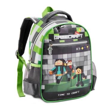 Imagem de Mochila Infantil Tamanho P Creche - Denlex, Verde, Dl1495