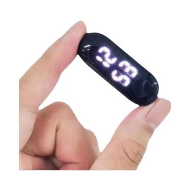 Imagem de Relógio Digital LED Luminoso À Prova d'Água Para Motocicleta E Scooter