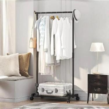 Imagem de Arara Cabideiro Cobertores Sapateira Caixa Mala Organizador Armário Tr