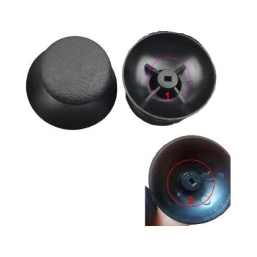 Imagem de Capas De Substituição Cinzas Para Thumbsticks Analógicos De PS2, PS3, 