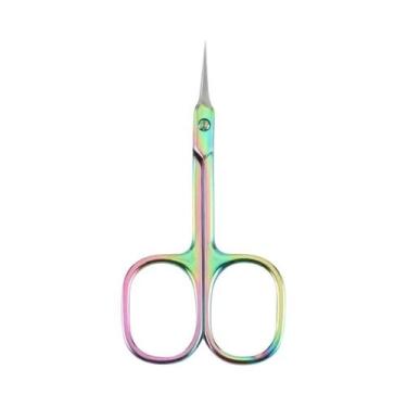 Imagem de Tesoura De Cutícula Profissional De Aço Inoxidável Com Ponta Curva Par