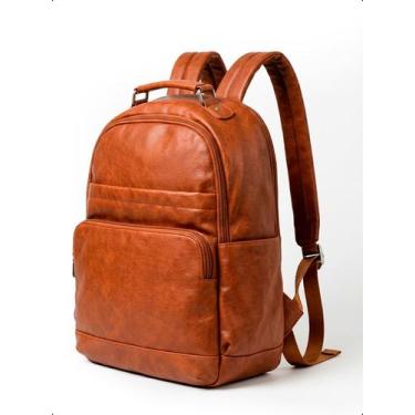 Imagem de Mochila Vintage material sintético Resistente Trabalho Escola - Klizz,