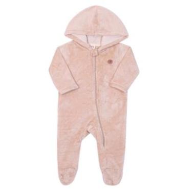 Imagem de Macacão Manga Longa Bebê Menino Soft Bege Nini & Bambini-Masculino