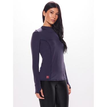 Imagem de Camiseta Manga Longa Com Gola Alta U.V-Feminino