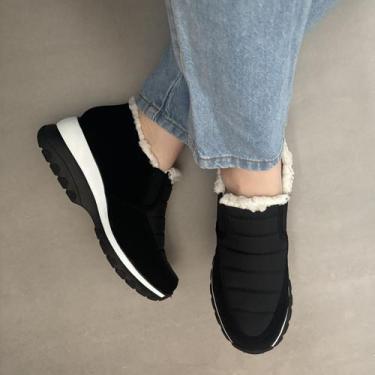 Imagem de Bota Tênis Peluciada Certer Com Lã Firezzi Cor:PretoTamanho:33, Preto,