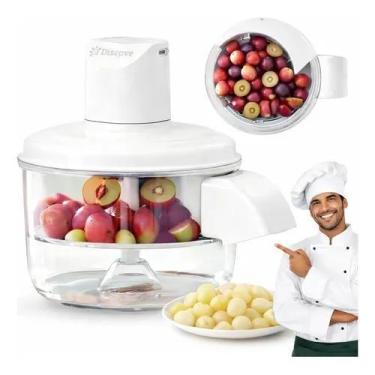 Imagem de Descascador Elétrico Bivolt Automático para Uvas, Tomates e Alho, Faci