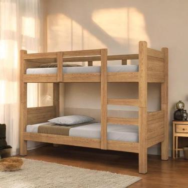 Imagem de Beliche Com Proteção Solteiro Boston Freijó - Mobiliar Home Shop