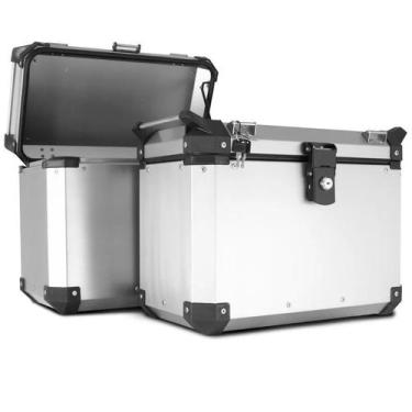 Imagem de Bau Bauleto Moto Lateral Side Case (Par) Universal 33l Super Adventure