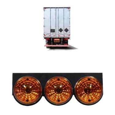 Imagem de Lanterna 3 marias caminhao carreta universal - MOTORS VANS