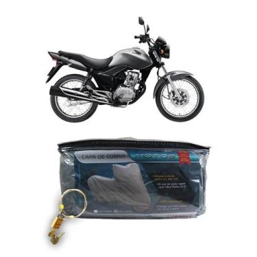 Imagem de Capa com cadeado para cobrir HONDA CG 125 Titan KS P(204) - RAFCAR