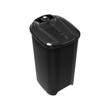 Imagem de Tanquinho/Máquina de Lavar Roupas Semi-automática 10kg Newmaq, Preto, 