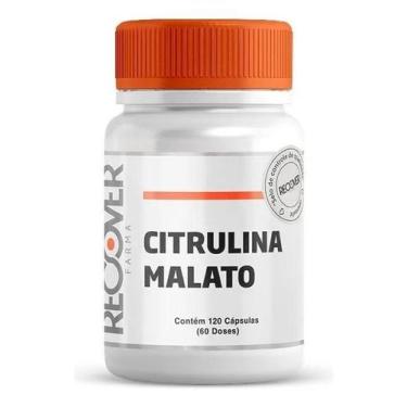 Imagem de Citrulina Malato 500mg 120 Cápsulas Recover Farma Pós-Treino - Congrat