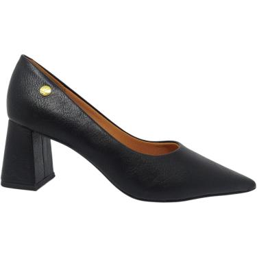 Imagem de Sapato Feminino Scarpin Casual Social Dia a Dia Passeio Trabalho Salto Médio Bico Fino Conforto Vizzano 1475.100