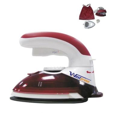 Imagem de Mini Ferro de Viagem Vertical Steamer Bivolt W777 Westpress, Bivolt