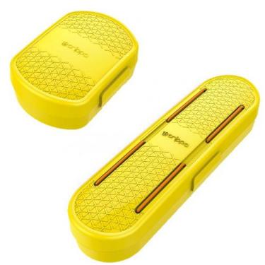 Imagem de Kit Porta Escova Dente Saboneteira Portátil Viagem Estojo Bolsa - Crip