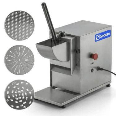 Imagem de Máquina Ralar Queijo Côco Chocolate Profissional Inox - Sebem