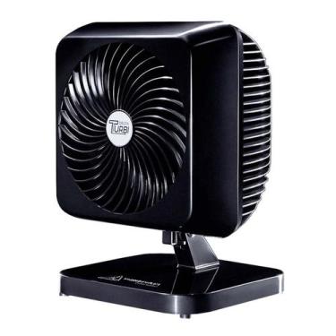 Imagem de Ventilador de Mesa Delta Turbi Max Preto 127V 30cm 3 Pas Venti-Delta