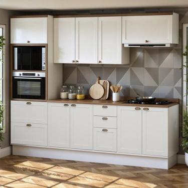 Imagem de Cozinha Completa Modulada 5 Peças 100% Mdf Modelo Americano Provençal 
