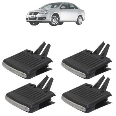 Imagem de 4 Botão Direcionador Central Lateral Difusor De Ar Jetta 2007 Até 2010
