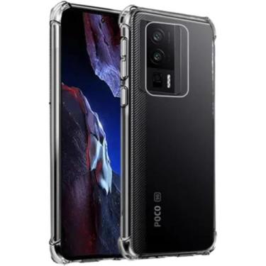 Imagem de Kit 2 Capas Capinha Com Bordas Anti Impacto Para Poco F5 Pro Tela de 6