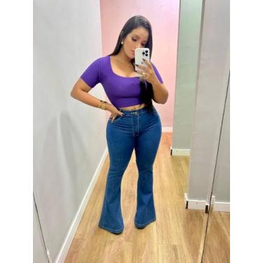 Imagem de Calça Flare JEANS  - USAR