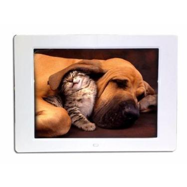 Imagem de Porta Retrato Digital LCD com Controle Usb Card Sd 12 Polegadas - Lelo