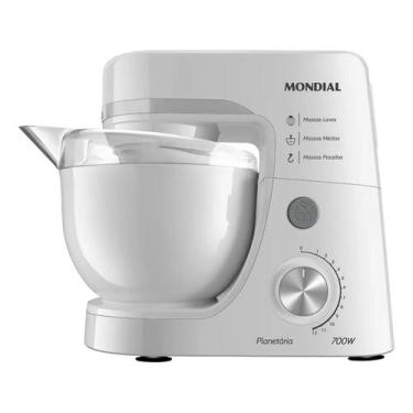 Imagem de Batedeira Planetária 700w BP-03-W Branca Mondial Cor Branco Frequência