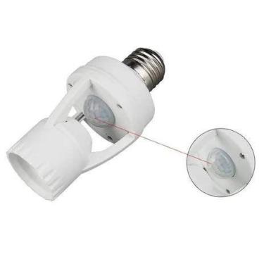 Imagem de Sensor de Presença com Soquete para Lâmpada E27 - Hot Desconto