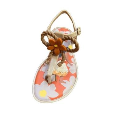 Imagem de Mini Melissa Solar Moana Infantil - 38110 -, 29, Bege