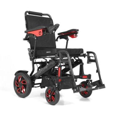 Imagem de Cadeira de Rodas Motorizada Power Lite POP HYBRID, Preto