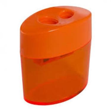 Imagem de Apontador Depósito Leo e Leo Duplo Oval - LEONORA, Laranja