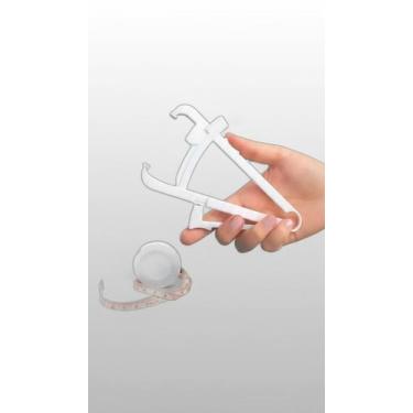 Imagem de Adipômetro e Fita Métrica 1,5m para Medição Corporal - Congratulations