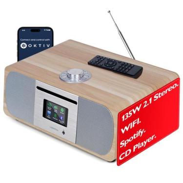 Imagem de Rádio Internet LEMEGA M5P com CD e Bluetooth 135W