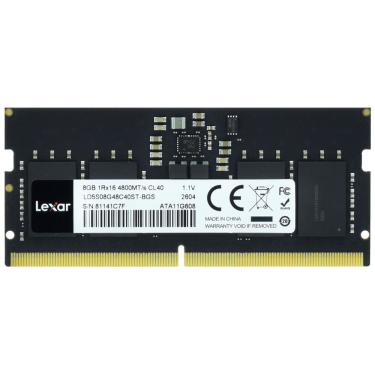 Imagem de Memória RAM para Notebook Lexar DDR5 8GB 4800MHz com Desempenho de Alta Velocidade LD5S08G48C40ST-BGS