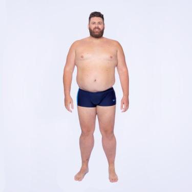 Imagem de Sunga Plus Comfort Speedo+ - MARINHO/CELESTE G+, Azul marinho, G+