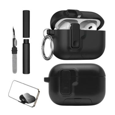Imagem de Kit Limpador para Fones e Capa Protetora Urban Nerdcase Compatível com