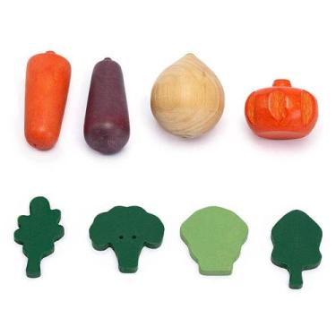 Imagem de Brinquedo Legumes e Verduras Sem Corte Madeira Lume 3+