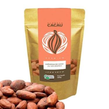 Imagem de Amêndoa de Cacau Cru, Orgânico e Gourmet - Planeta Cacau - 500g