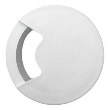 Imagem de Acabamento Passa Fio Mesa Computador 59mm Kit 12 Peças - Myshoop3D, Br