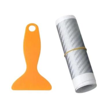 Imagem de Adesivo Protetor Universal De Fibra De Carbono 3D Para Porta-Malas E P