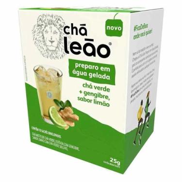 Imagem de Chá Leão Cold Brew Verde/Gengibre/Limão 10 Saches